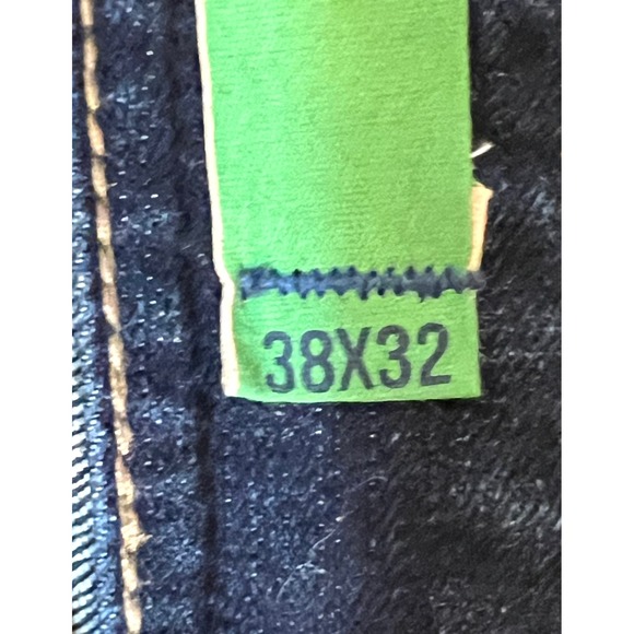 Vintage 46 Pistol Straight Jeans Mens 38x32 Regular Straight‎ Dark Wash Denim - Picture 8 of 14